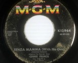 Connie Francis - Many Tears Ago / Senza Mama (With No One) [7&quot; 45 rpm Si... - $2.27