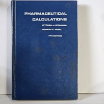 1980 Pharmaceutical Calculations 7th Edition Stoklosa / Ansel  Lea &amp; Febiger - £11.72 GBP