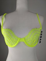 Neon Urban Outfitters Out From Under Lace Bra sz M NWT Retails $34.00 B4 - £10.86 GBP