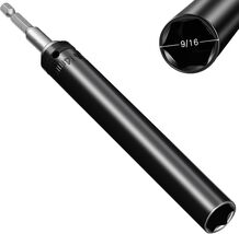 9/16"(14Mm) Power Nut Driver, Nut Runner Hollow Socket with 1/4" Hex Sha... - $14.99