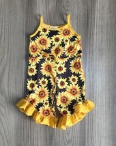 NEW Boutique Sunflower Girls Romper Jumpsuit - £7.69 GBP