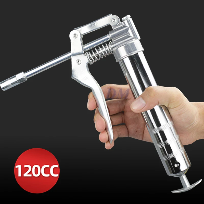 Mini Hand Pinch Filling Equipment - Automatic 120CC Grease Gun with Acce... - £27.62 GBP