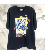 Walt Disney World 100 Years of Magic M Medium Blue Shirt Mickey Mouse - $435.25 MXN