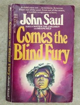 John Saul Comes the Blind Fury 1980 Horror PB - $5.00