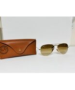 Vintage Ray-Ban Aviator Sunglasses RB3025 Gold Frame Brown Gradient Lens... - $2,638.66 MXN