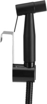 Black And Stainless Steel Bathroom Toilet Hand Held Bidet Cloth Diaper C... - $33.99