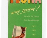 The Flora Floral Enchantment Heemstede POP UP 1953 Holland MUST SEE!! - £39.52 GBP