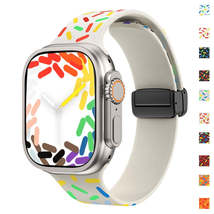 Silicone Apple Watch Bracelet - £12.58 GBP