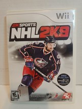 NHL 2K9 Nintendo (Wii 2008) Complete Tested  adult used - $5.94