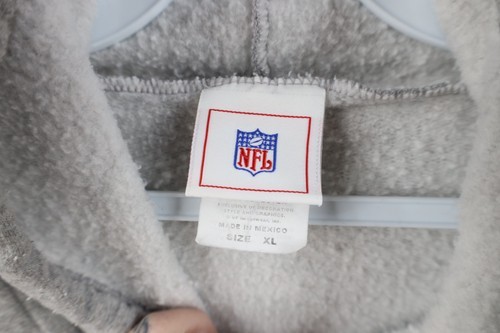 Vintage NFL Mens XL Spell Out Cleveland Browns Football Hoodie Sweatshirt Gray Item image 4