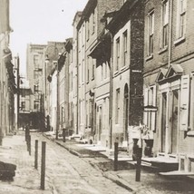 Elfreths Alley Philadelphia Photo Vintage Small Photograph 1940 Karl Lutz - $12.99