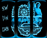 Glow in the Dark Supernatural Sam - Dean - Castiel Winchesters Cup Mug T... - £17.87 GBP