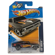 Hot Wheels HW Racing &#39;12 &#39;68 Black Nova Diecast - £5.96 GBP