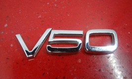 Volvo V50 T5 trunk rear emblem badge OEM Factory Genuine , t5 on second ... - $13.49