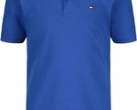 Tommy Hilfiger Boy&#39;s Short Sleeve Ivy Polo Shirt Blue Lolite-XL(20) - £21.08 GBP