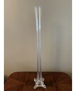 Tall Clear Glass Eiffel Tower Vase for Wedding Party Flowers Centerpieces 24 in