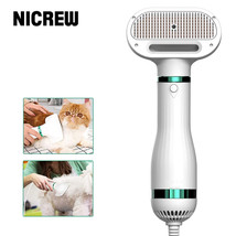 Dog Hair Dryer Portable 2 in 1 Pet Grooming Hair Dryer Adjust Temperature Low No - £41.29 GBP