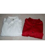 Geoffrey Beene Men&#39;s Dress Shirt Lot Of 2 Long Sleeve Size Medium Classi... - $34.16 CAD