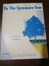 By The Sycamore Tree - 1931 vintage sheet music - by Gillespie &amp; Wendling - $18.69