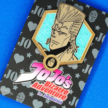 JoJo&#39;s Bizarre Adventure Stardust Crusaders Polnareff Golden Pin Figure Anime - £37.54 GBP