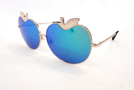 Markus Lupfer X Linda Farrow Women&#39;s Sunglasses ML/12/4 Apple Gold Japan - New! - £136.89 GBP