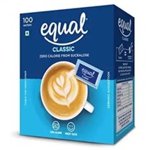 3 Packs X 100 Equal Sweetener Sachets Packs Zero Calorie Sugar Free Subs... - $69.50