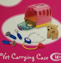 Just Kidz Vet Visit Carry Case 6 Pieces for 18 Months + Age New in Case ... - $18.85