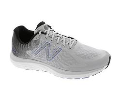 GENUINE NEW BALANCE 680 V7 SIZE 9 4E  EXTRA-WIDE GREY BLACK RUNNING SHOE... - $72.17