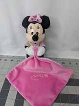 Disney Nicotoy Minnie Mouse Lovey Security Blanket Stuffed Animal Toy - $24.95