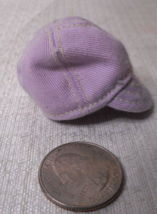 2008 American Girl Bitty Baby Lilac Purple Mini Cap Hat Clothes Tiny Cloth - $9.89
