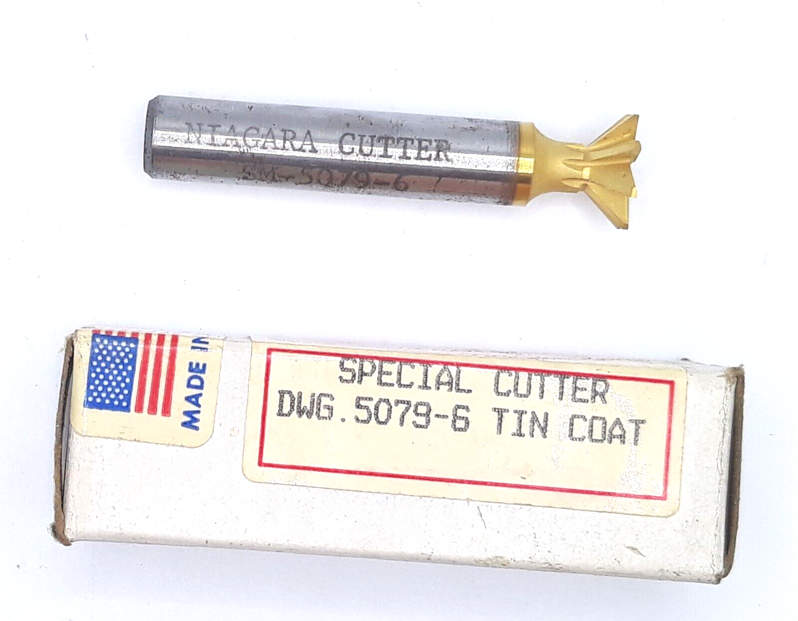 Niagara Cutter .540 X 45 degree TIN Coated Dovetail Cutter Sm-5079-6 - $39.99