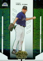 2004 Leaf Certified Materials Todd Helton 181 Rockies - £0.79 GBP