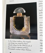 Giant 10.5&quot; Lalique Glass Factice Perfume Bottle RARE Art Deco Style - $1,485.00