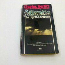 Charles Berlitz Atlantis The Eighth Continent Paperback June 1985 - $9.89