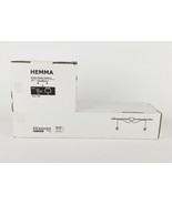 Ikea Hemma Double Cord Set With Rail, White 53.5 x 5 &#39; 11&quot; Ceiling Light... - £20.07 GBP