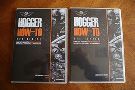 Lot Of 2 Fix My Hog - Hogger How-To: How To Performance Clutch DVDs Part 1 &amp; 2 - £15.98 GBP