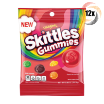 12x Bags Skittles Gummies Original Assorted Fruit Flavor Candy Bags | 5.8oz - £33.53 GBP