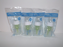 4 Packs Dr Brown&#39;s Zero Resistance Preemie Bottle System 2 Oz. New Seale... - $29.69