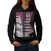 Wellcoda Pisa Tower Italy Fashion Womens Hoodie, Old Casual Hooded Sweatshirt - $41.67