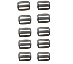 Webbing Slide, Triglide, for 1½&quot; Inch Webbing, Acetal Plastic, 10 Pc. Set - $136.45 MXN