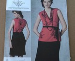 VOGUE PATTERNS V1203 Misses&#39; Top and Skirt, Size AA (6-8-10-12) - £9.40 GBP