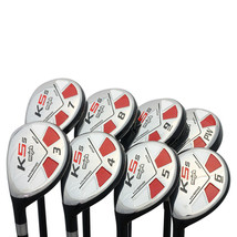 Left Handed - Majek Golf Senior Men&#39;s All Hybrid Full Set (3-PW) &quot;A&quot; Flex Clubs - £366.24 GBP