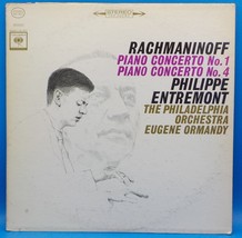 Philippe Entremont Ormandy PO LP RACHMANINOFF Concerto 1, 4 NM VG++ BX7 - $5.93