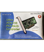 IO Flex Ultra ATA 133 Dual Channel PCI RAID Controller IOFLEX-PIR133 - £15.97 GBP