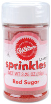 Sugar Sprinkles 3.25oz Red. - £9.26 GBP