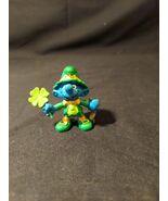 Smurfs 20176 Good Luck Smurf Leprechaun Vintage Figure St Patrick Clover... - €9,31 EUR