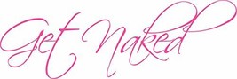 Get Naked Wall Decal Vinyl Bathroom Wall Art Stickers Pink15&#39;&#39; X 51&#39;&#39; - $12.69