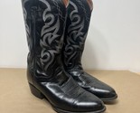 Dan Post Milwaukee Black 13&quot; Leather Cowboy Western Boots DP2110R Men&#39;s ... - £52.80 GBP
