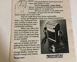 1971 Remington Lextro Blade Shaver Vintage Print Ad Advertisement 1970s ... - £6.25 GBP