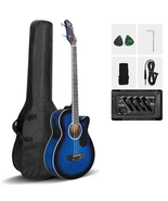Glarry GMB101 4 string Electric Acoustic Bass Guitar w/ 4-Band Equalizer - £157.37 GBP